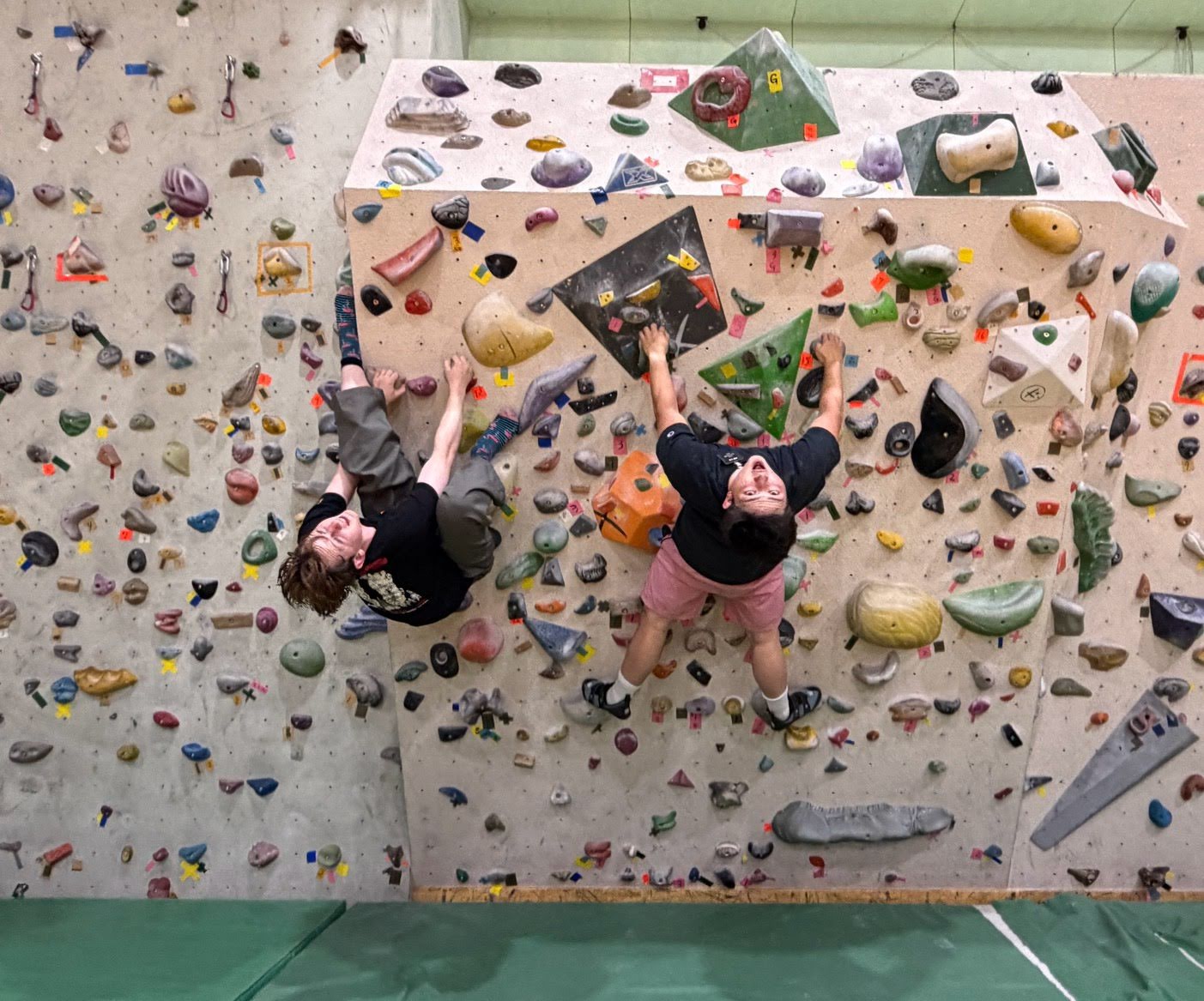 climbing wall
